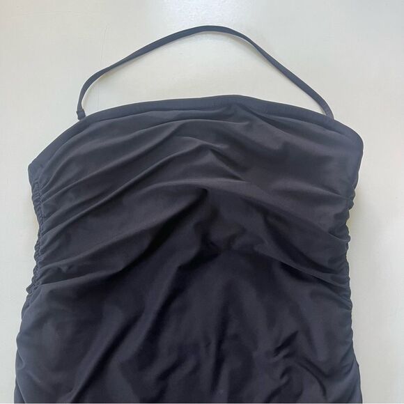 J.Crew Ruched bandeau swim dress 12 - Picture 6 of 14